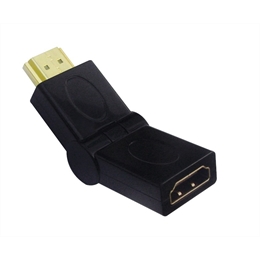 Adaptador HDMI (F) p/ HDMI(M) Flexível 90° AD302 - NewLink